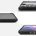 Ringke Fusion X Design durable PC Case with TPU Bumper for Samsung Galaxy S21+ 5G (S21 Plus 5G) black (Ticket band) (XDSG0052) Photo