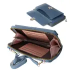 Knitted bag for phone GCW06 blue Photo