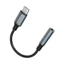 Wozinsky WACM-01 USB-C Adapter - 3.5mm Mini Jack - Black Foto 3