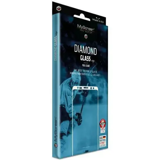 MS Diamond Glass Edge FG aizsargstikls telefonam Xiaomi Redmi K70 | K70 Pro | K70 Ultra melns pilnam ekrānam Foto 1