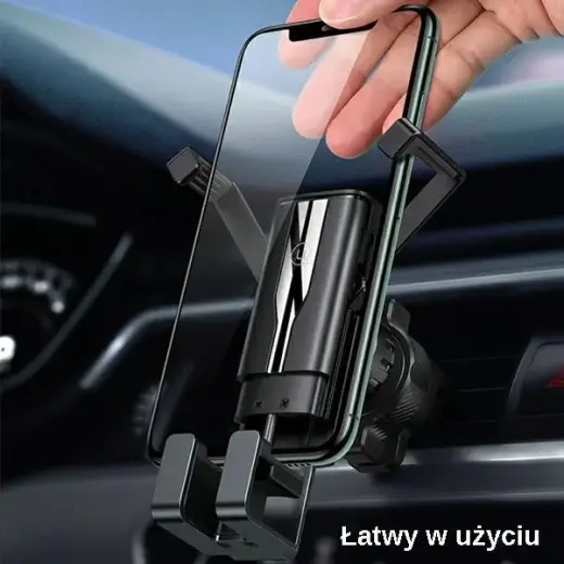 USAMS Uchwyt do kratki went. Gravity czarny|black ZJ058ZJ01 (US-ZJ058) Photo
