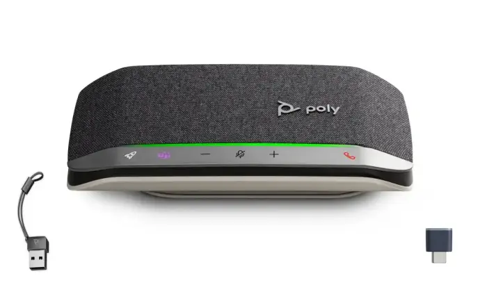 HP Poly Sync 20+M Speakerphone USB-C/A Adapter