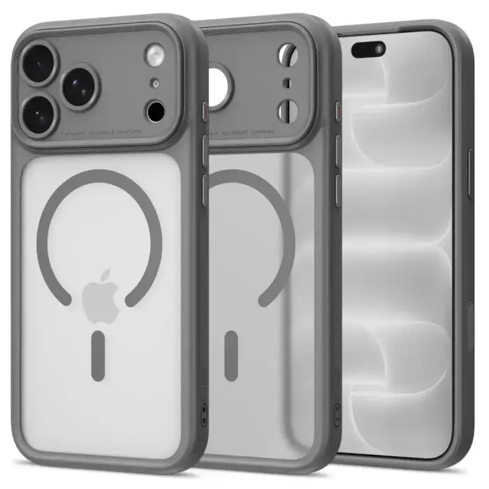 TECH-PROTECT MAGPEAK MAGSAFE CC IPHONE 17 PRO / 18 PRO MATTE TITANIUM