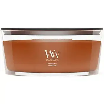 WoodWick Saffron Smoke Loď ( šafránový kouř ) - Vonná svíčka