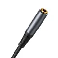 Joyroom stereo audio cable AUX 3.5 mm mini jack (male) - mini jack (female) 1.2 m black (SY-A09) Photo