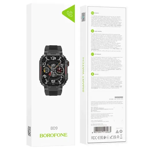 Borofone Smartwatch BD9 black Photo