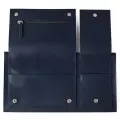 Lexon Flat Travel Multifunctional Wallet dark blue LN2500B Photo