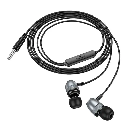 Borofone Earphones BM95 Excepcional with microphone grey Photo