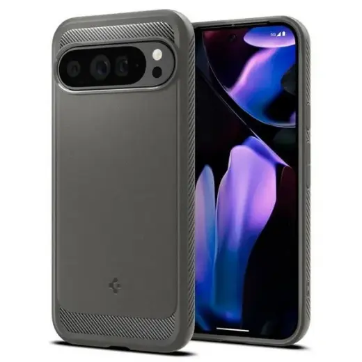 Spigen Rugged Armor Google Pixel 9 Pro XL marble grey|szary ACS07784 Фото num