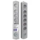 Qoltec Surge protector | 6 sockets | 1.8m | Grey — Foto 1
