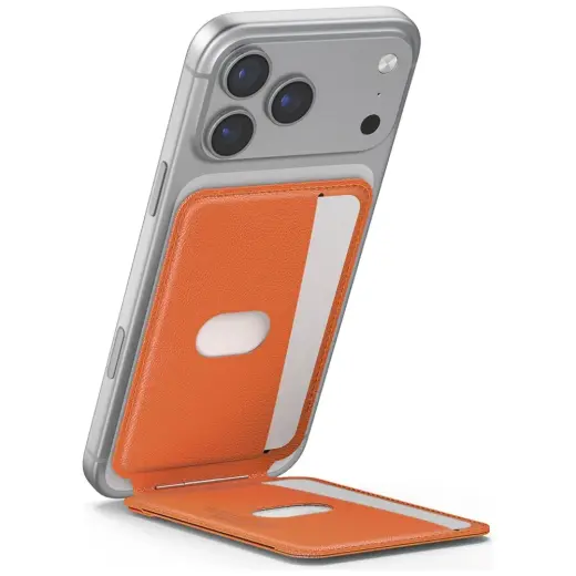 Portfel Skinarma Axis magnetyczny         składany tripod pomarańczowy Foto 4