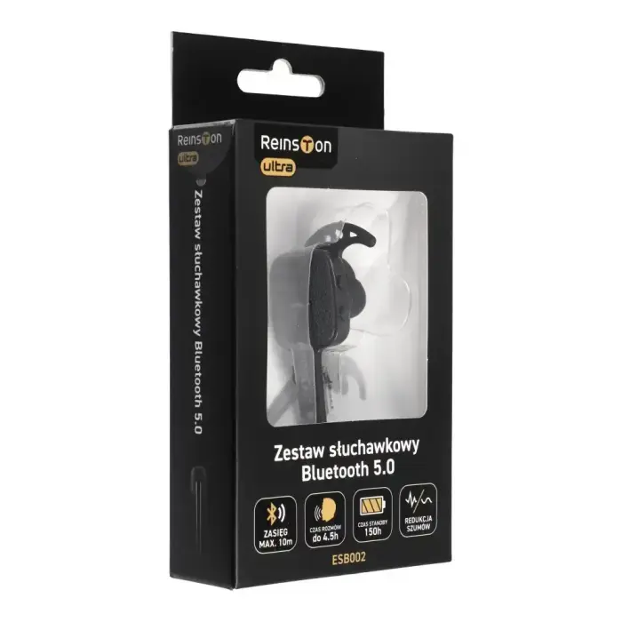 Wireless headset MONO Reinston ESB002 black Foto 2
