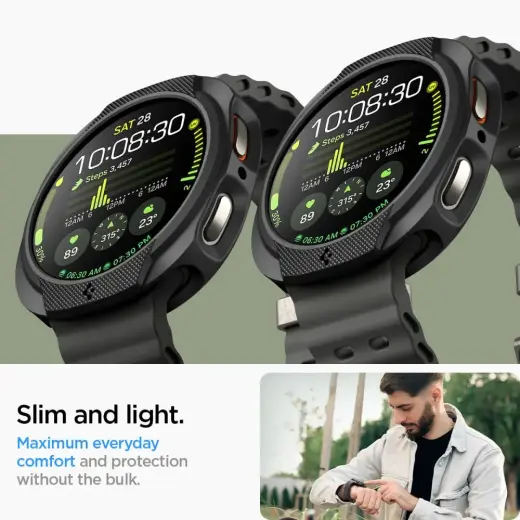 SPIGEN LIQUID AIR SAMSUNG GALAXY WATCH 8 (44 MM) MATTE BLACK Foto 13