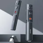 Baseus Orange Dot Wireless Presentation Laser Pointer - Gray (with battery) — Foto 12