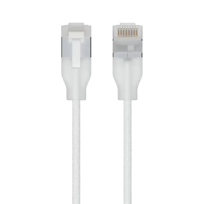 UniFi Ct6 brided ptch cble with trnslucent booted RJ45 for Etherlighting 10 GbE