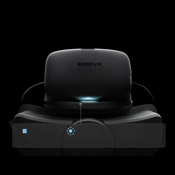 BoboVR P4U Head Strap with Battery for PICO 4 Ultra and Ultra Enterprise - White and Black Foto 4