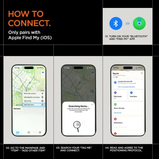 SPIGEN TAGME BLUETOOTH TRACKER BLACK Foto 9