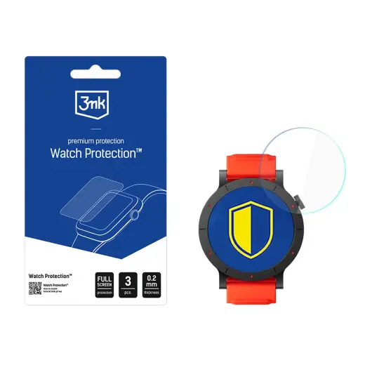 3mk Watch Protection FlexibleGlass hybrid glass for smartwatch display for CMF Watch 3 Pro