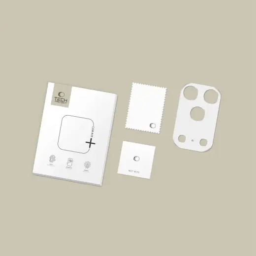 OSŁONA APARATU TECH-PROTECT CAMALLOY FIT+ IPHONE 17 PRO SILVER Foto 5