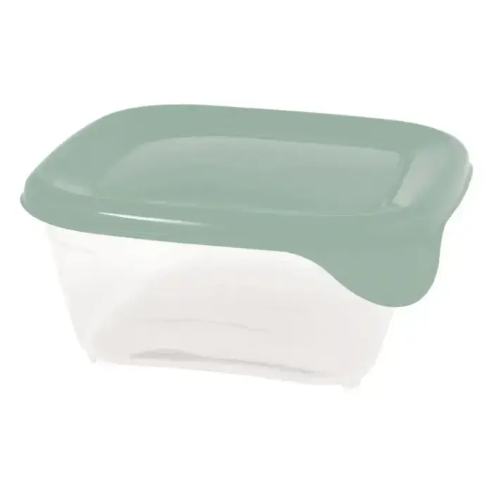 Food container square 0.25L Fresh&Go green