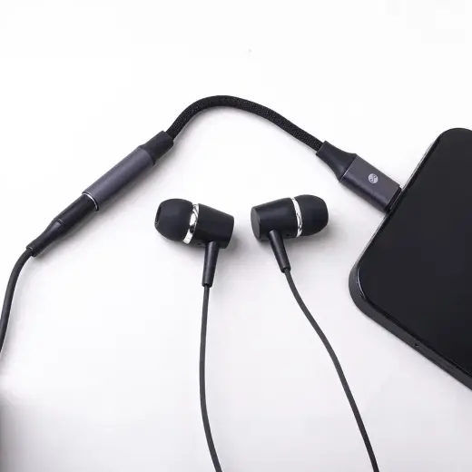 Forever adapter audio AJL-01 jack 3,5 mm - Lightning black Фото num