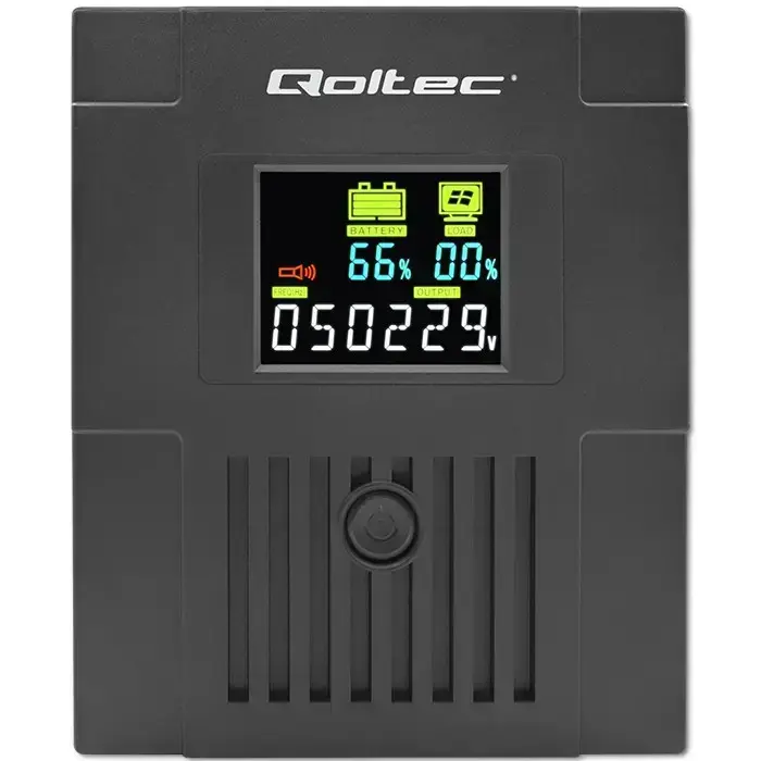 Qoltec Uninterruptible Power Supply UPS Line Interactive | Monolith | 1500VA | 900W | LCD | USB | RJ45 Foto 10