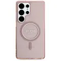 Guess telefona maciņš priekš Samsung Galaxy S25 Ultra rozā Foto 3