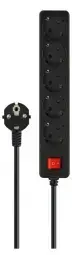 Pagarinātājs Savio Schuko Power Strip 5 sockets 5m