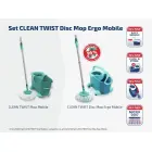 LEIFHEIT Floor Cleaning Set Clean Twist Disc Mop Ergo Mobile Photo