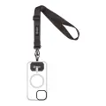 OBAL:ME NeckTag Ribbon Rope for Mobile Phone Black Foto 1