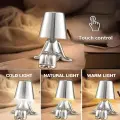 Night lamp Silver Man design E Фото num
