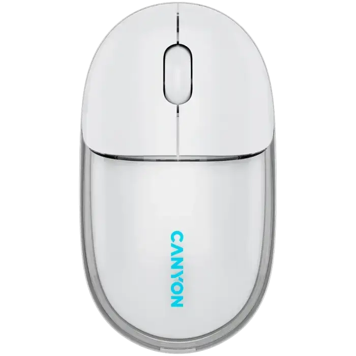 CANYON mouse OnClick 24 BT/ Wireless Transparent/White