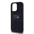 Red Bull Silicone Horizontal Logo phone case for iPhone 15 Pro with MagSafe support navy Photo