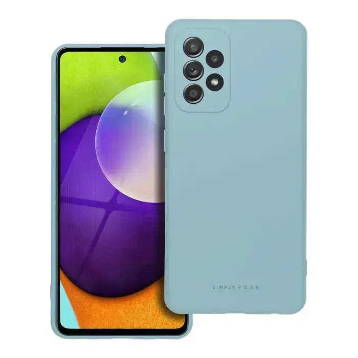 ROAR SPACE maciņš telefonam Samsung Galaxy A52 5G (A526) | A52 4G (A525) | A52s 5G (A528) zils