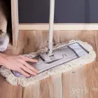 Grīdas plakanais Mop ar kātu ECO Foto 2