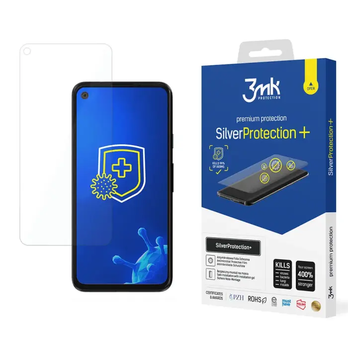Google Pixel 4a - 3mk SilverProtection+ screen protector Foto 1