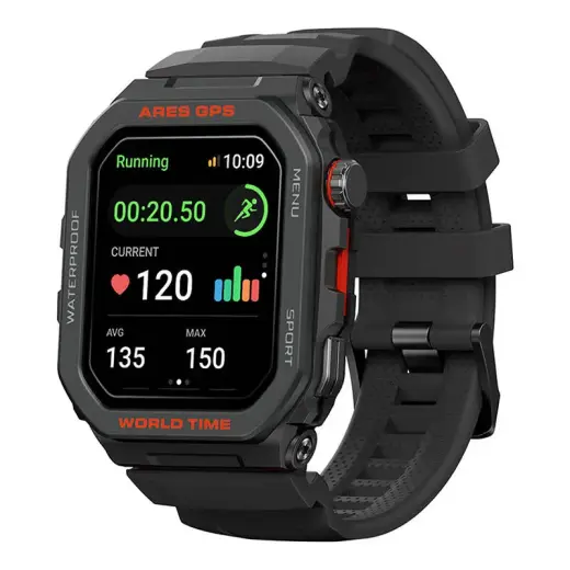 Zeblaze Ares GPS smartwatch (black) Фото num