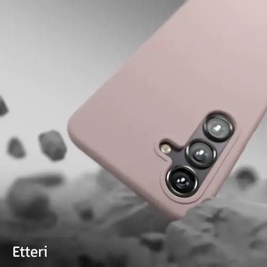 Etteri silikona maciņš Samsung Galaxy S25 Plus gaiši rozā Foto 9