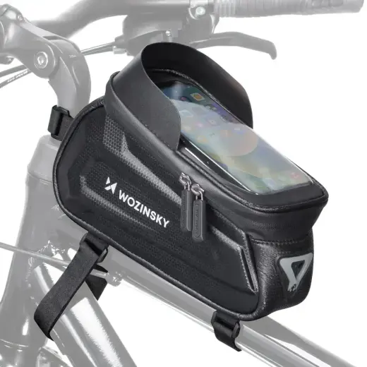 Wozinsky Bike Frame Bag with Phone Case 1.7L Black (WBB28BK) Foto 9