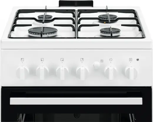 Electrolux gāzes plīts, 50cm, balta Photo