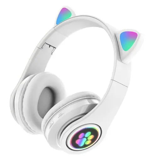 Goodbuy Paws беспроводные наушники для детей | bluetooth 5.0 | белые Фото num