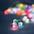 String Light Solar LED FROSTED BALLS SFB62 6,5m 30 balls multicolor Forever Light — Foto 2