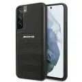 AMG Genuine Leather Perforated Case for Samsung Galaxy S22+ Black Фото num