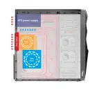 Case Midi ATX Akyga AK995BK 2x USB 2.0 black w|o PSU Foto 9