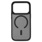Liavec Cloudy Metal Camera Frame maciņš telefonam iPhone 17 Pro Max melns — Foto 4