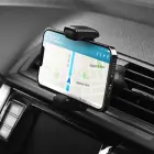 Car phone holder Forcell F-Grip Carbon H-CF509 air vent black Photo