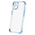Anti Shock Chrome case for iPhone 12 6,1" blue Фото num