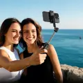 Borofone Selfie Stick BY14 Graceful bluetooth with tripod and remote control black Foto 7