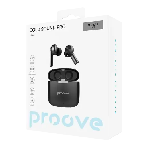 Proove wireless headphones Cold Sound Pro with ANC black Foto 5