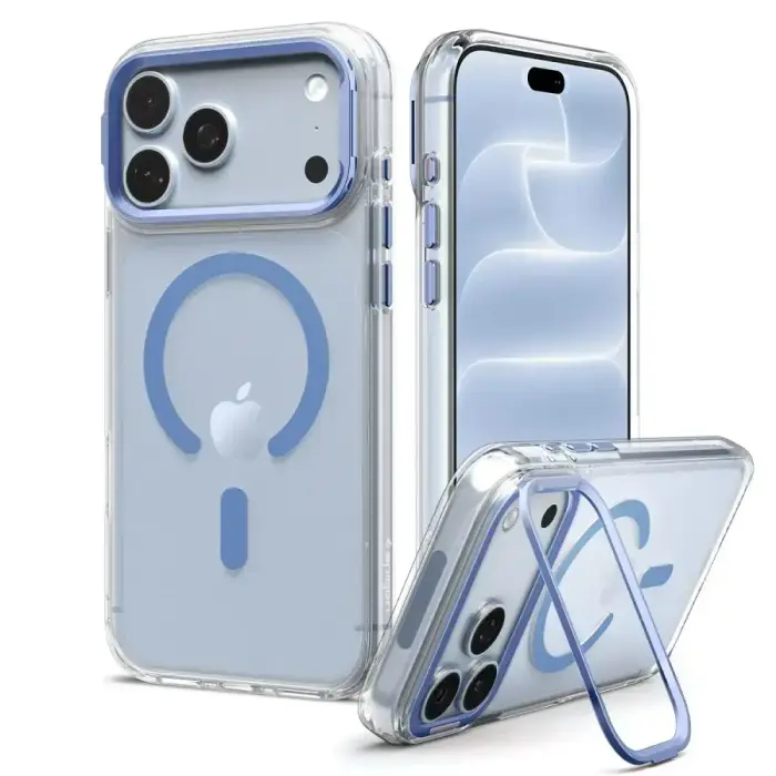 SPIGEN ULTRA HYBRID OPTIK S MAGSAFE IPHONE 17 PRO / 18 PRO CLEAR/LIGHT BLUE